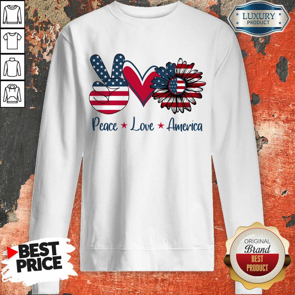 Peace Love America Shirt