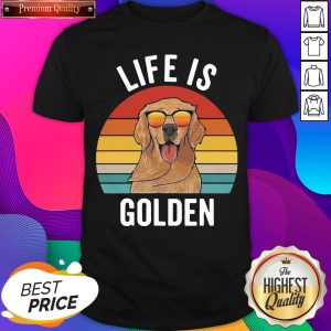 Life Is Golden Dog Lover Vintage Shirt