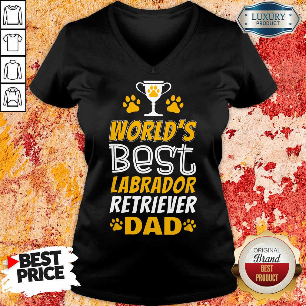 World's Best Labrador Retriever Dad Shirt