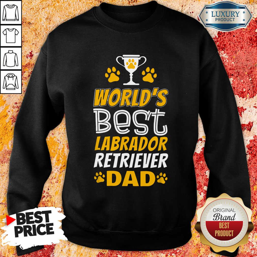 World's Best Labrador Retriever Dad Shirt