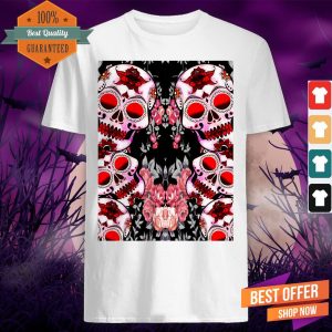 Sugar Skulls Dia De Los Murtos Day Of Dead Shirt