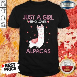 Just A Girl Who Love Alpaca Shirt