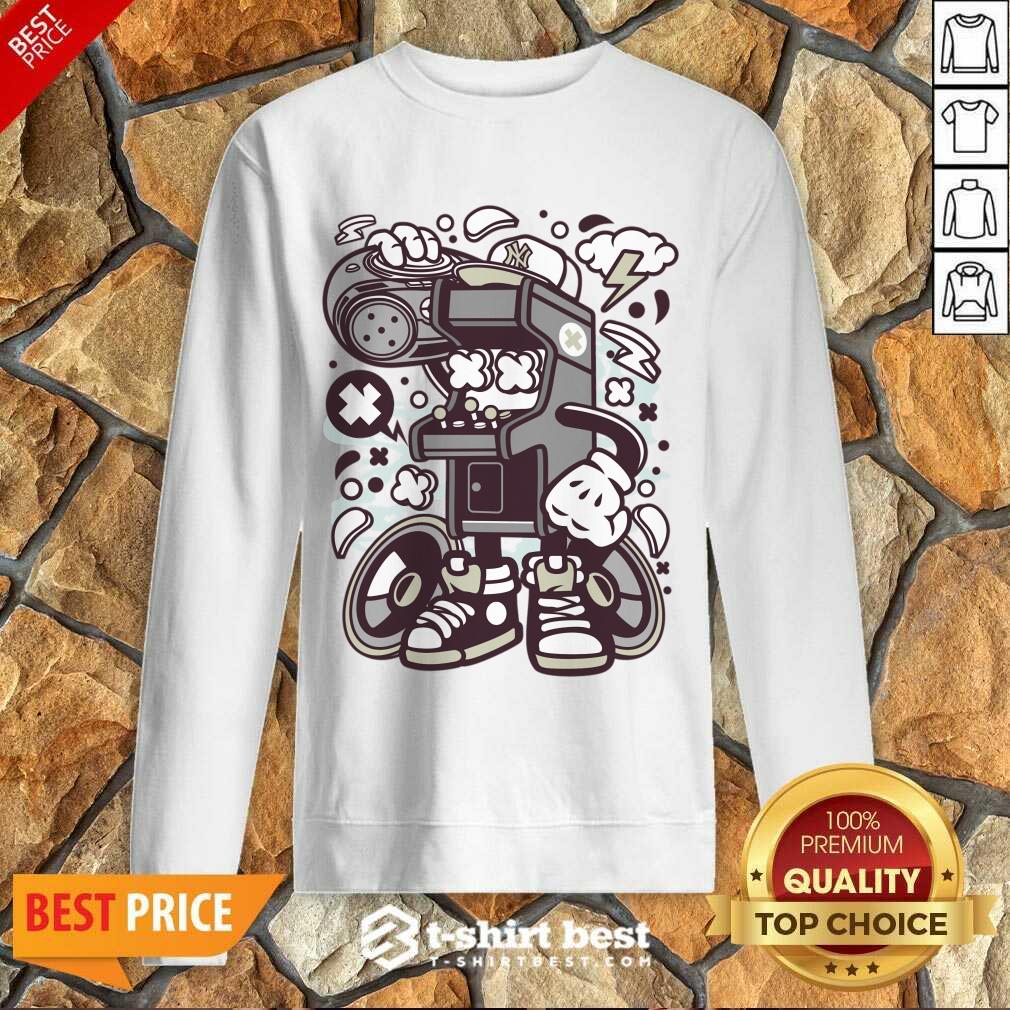 Arcade Game Boombox Shirt