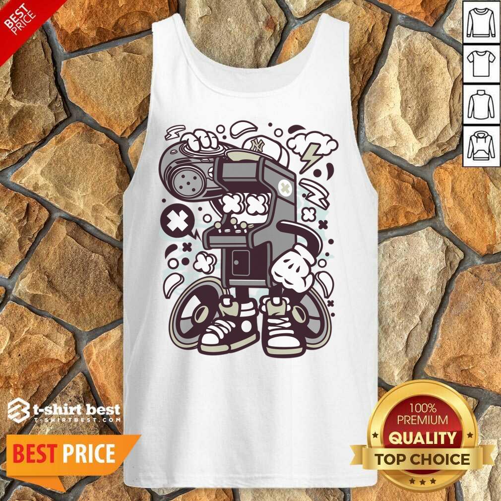 Arcade Game Boombox Shirt