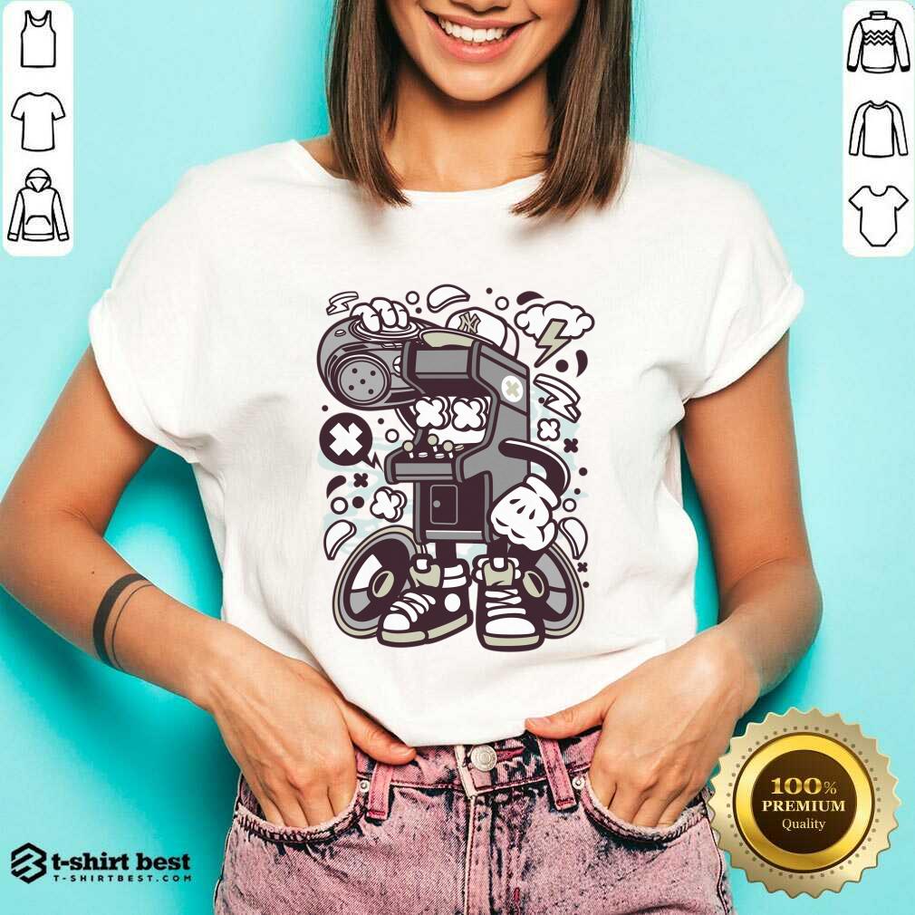 Arcade Game Boombox Shirt