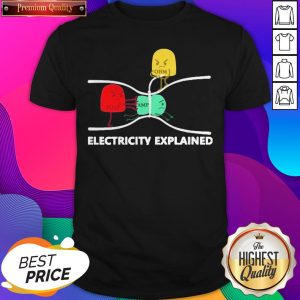 Premium Ohm Volt Amp Electricity Explained Shirt
