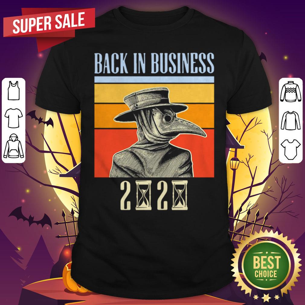 Dr. Plague Medicine Back To Business Halloween 2020 Vintage Shirt