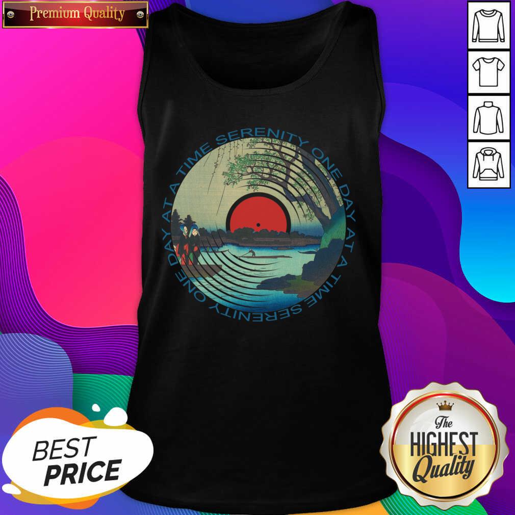 Good Sobriety Serenity One Day at A Time AA Sober Shirt