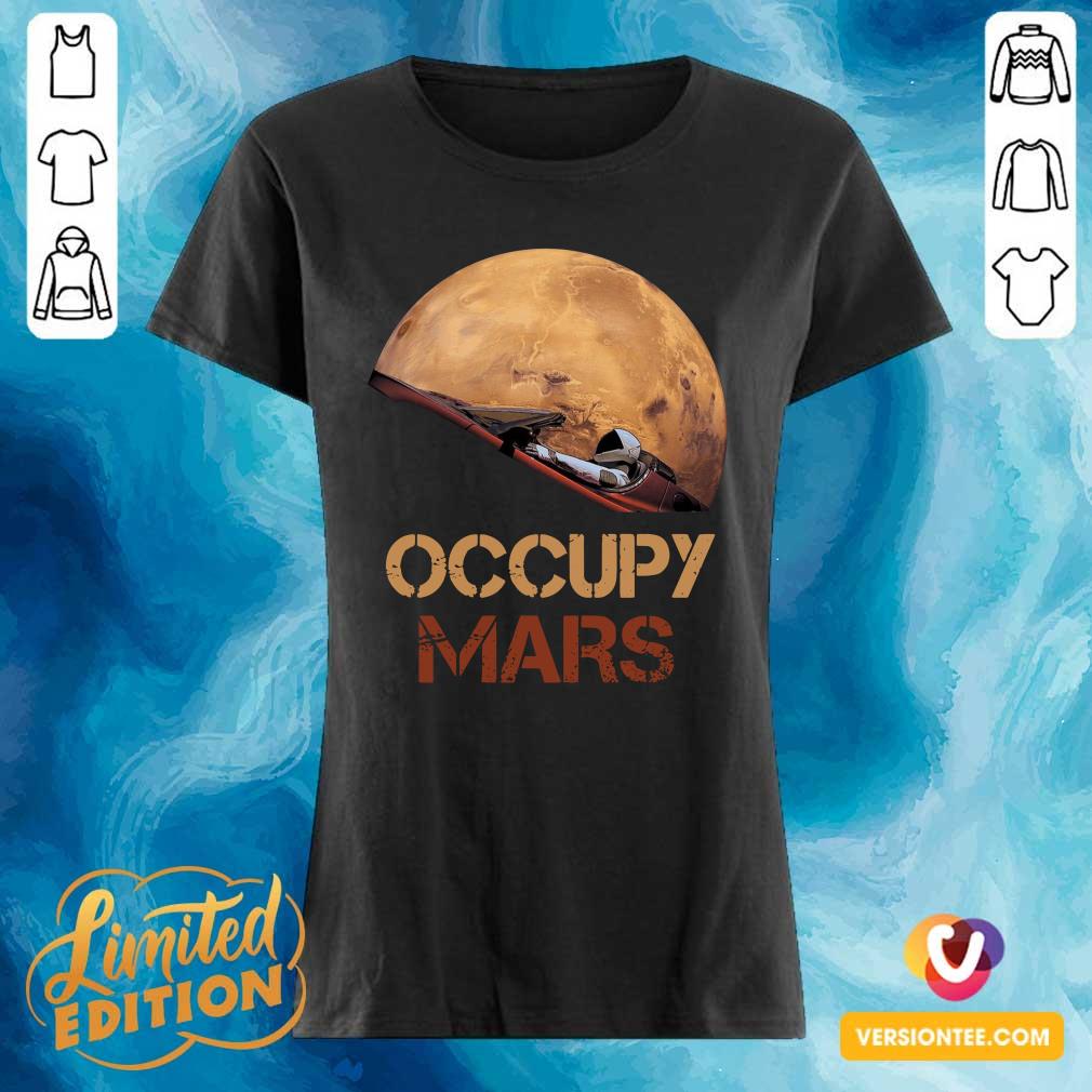 Good The Occupy Mars Starman Shirt