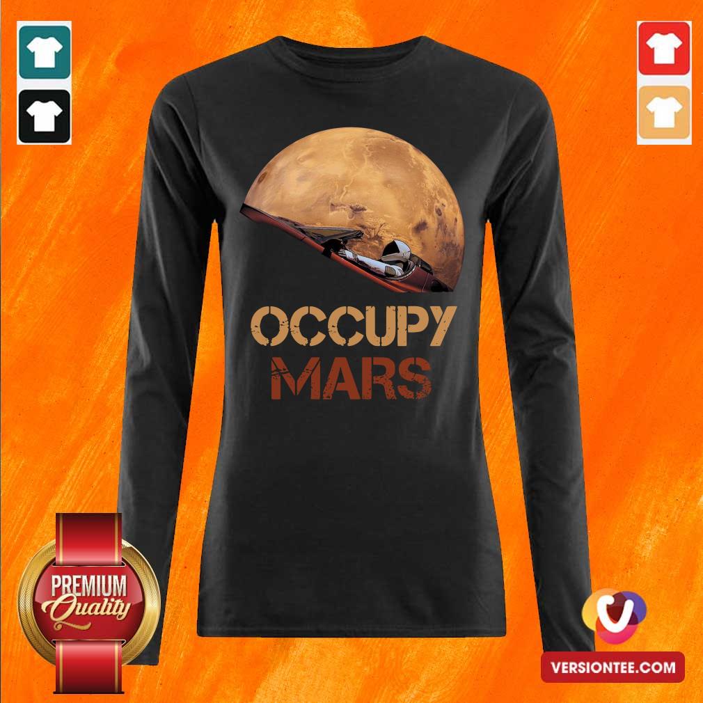 Good The Occupy Mars Starman Shirt