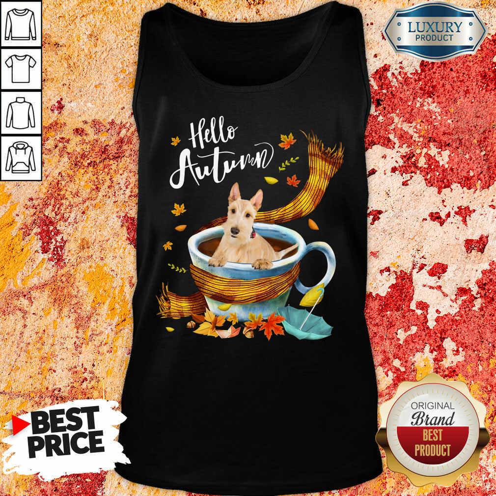 Hello Autumn Wheaten Scottish Terrier Shirt