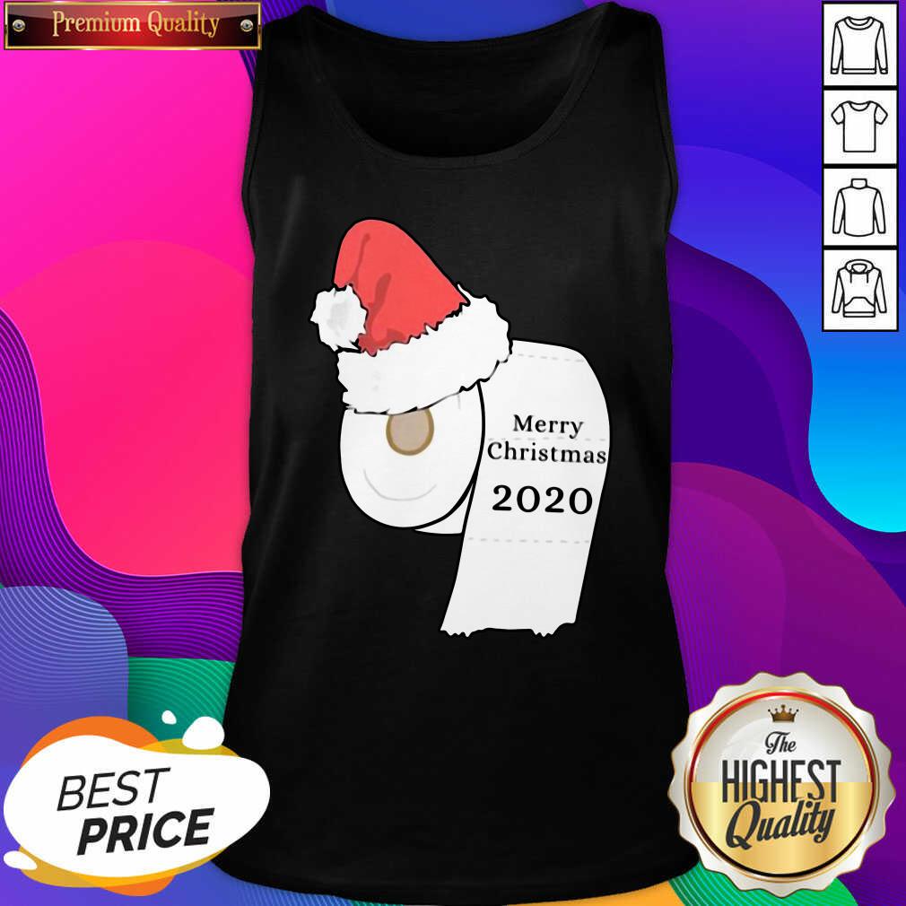 Hot Santa Hat Toilet Paper Merry Christmas 2020 Shirt