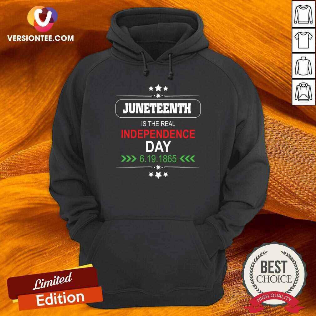 Juneteenth Is The Real Independence Day 6 19 1865 Shirt