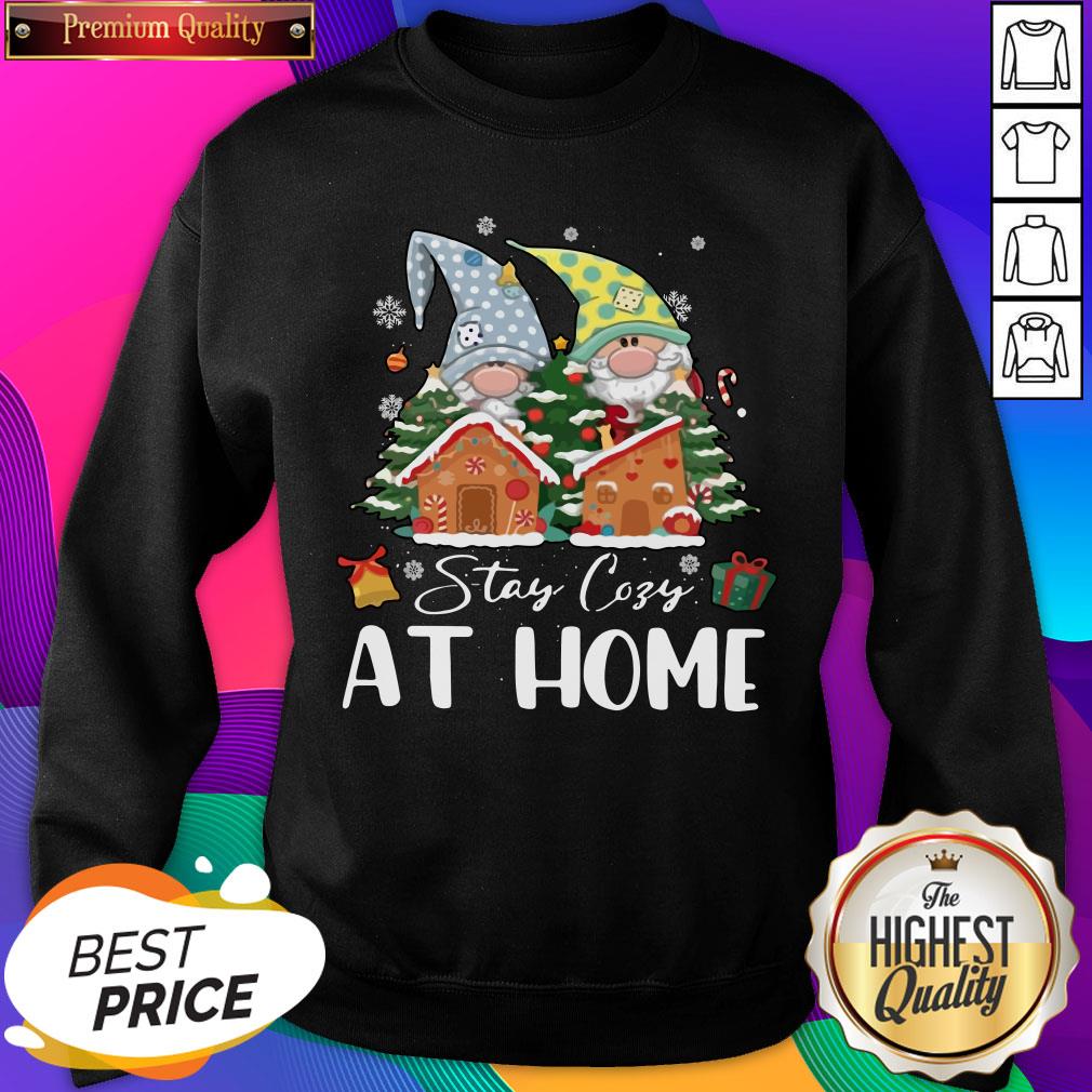 Merry Christmas Gnomies Stay Cosy At Home Shirt