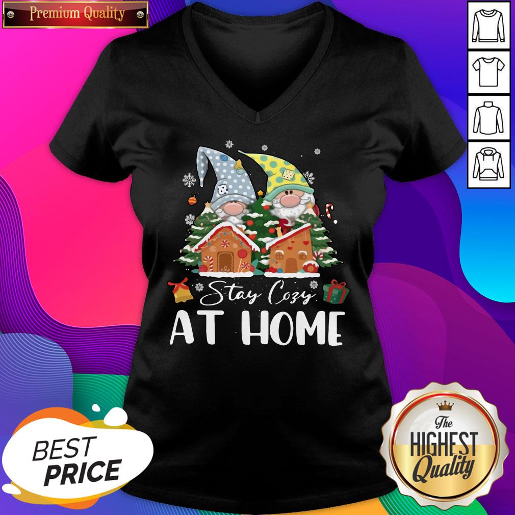 Merry Christmas Gnomies Stay Cosy At Home Shirt