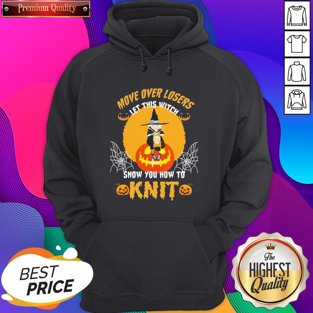 Move Over Losers Let This Witch Show You How To Knit Halloween Shirt