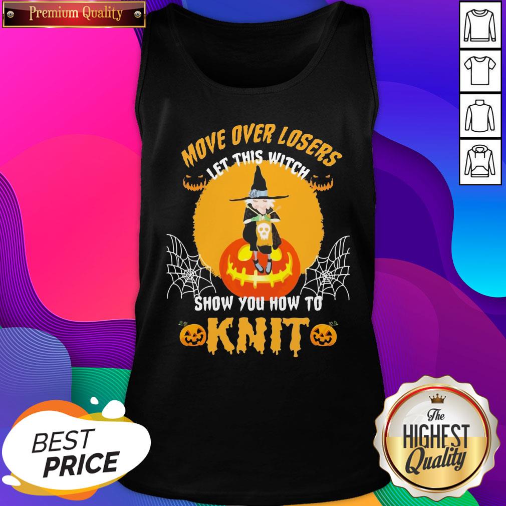 Move Over Losers Let This Witch Show You How To Knit Halloween Shirt