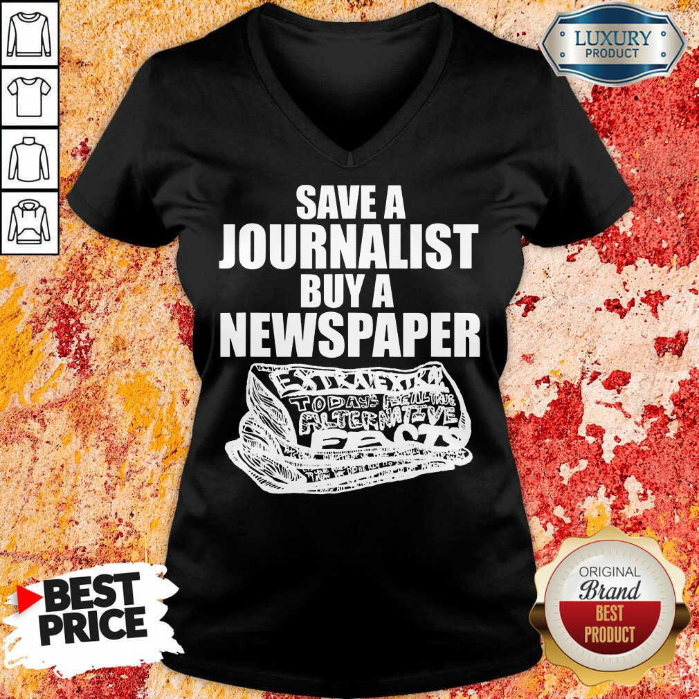 Newspaper Save Journalist Buy A Newspaper Shirt