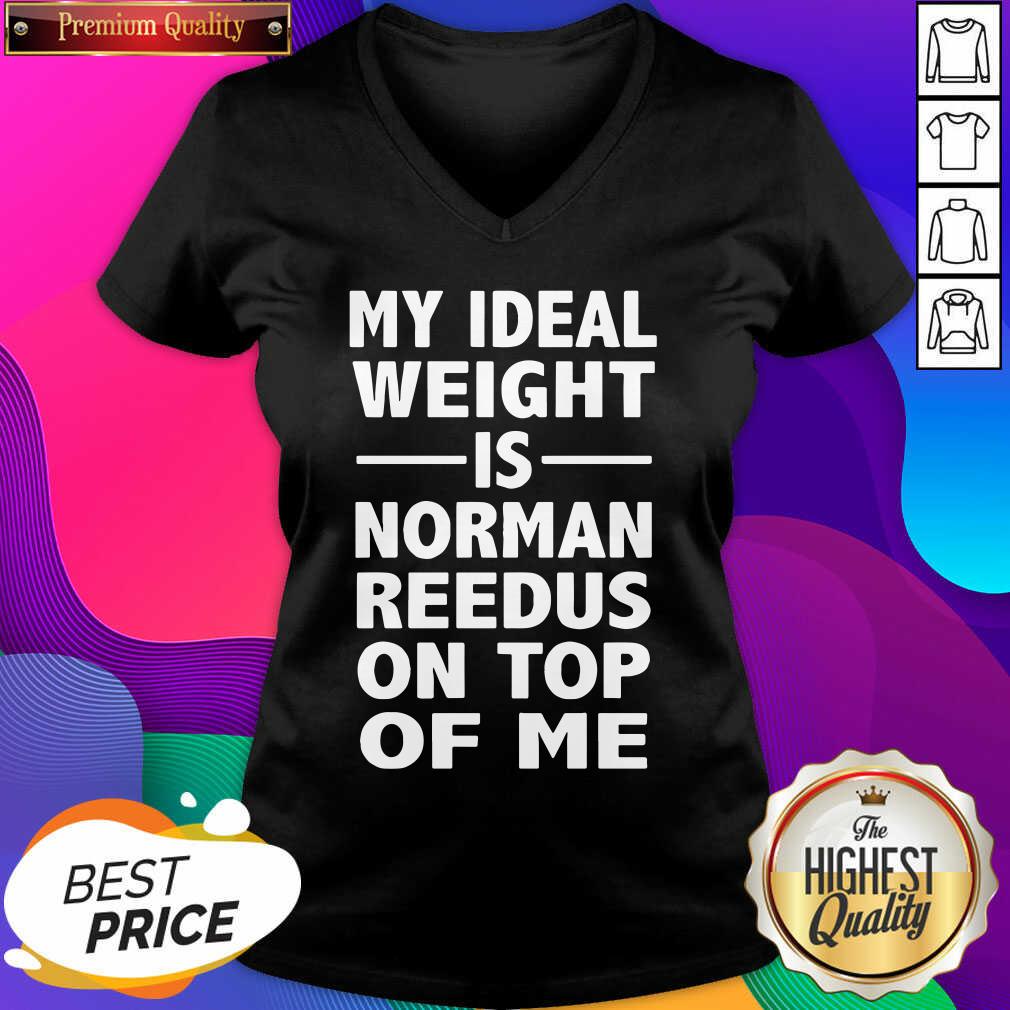 Nice My Ideal Weight Is Norman Reedus On Top Of Me Shirt