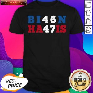 Funny Biden 46 Harris 47 46th President Election 2020 Shirt