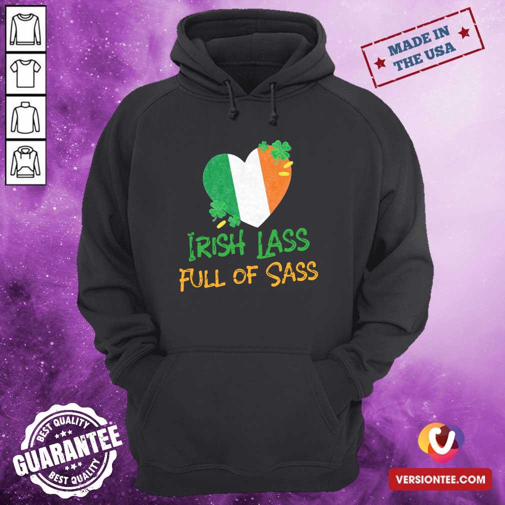 Official Irish Lass Full Of Sass Shirt