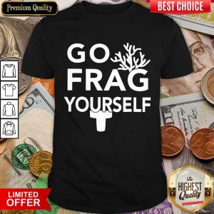 Hot Coral Frag Yourself Aquaris Shirt