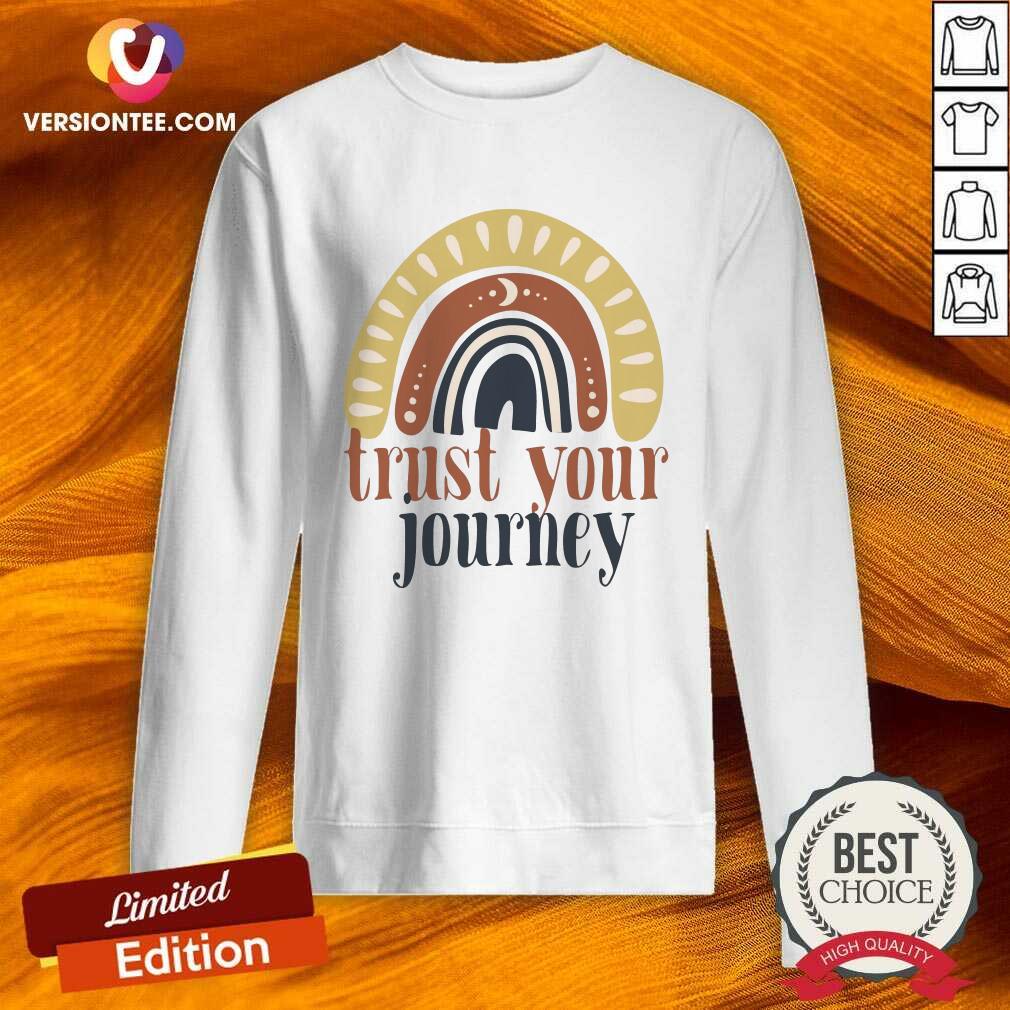 Perfect Womens Yoga Trust Your Journey Shirt