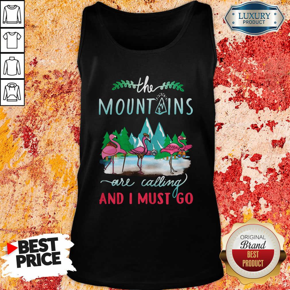 Premium Crane The Mountains Are Calling And I Must Go Shirt
