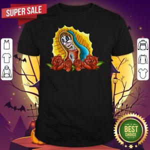 Sugar Skull Rose Madre Of The Dead Día De Los Muertos Shirt