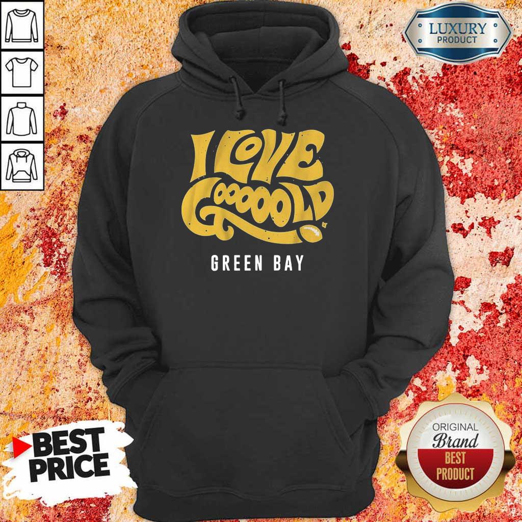 Suspicious Love Gooooold Green Bay Football 3 Shirt