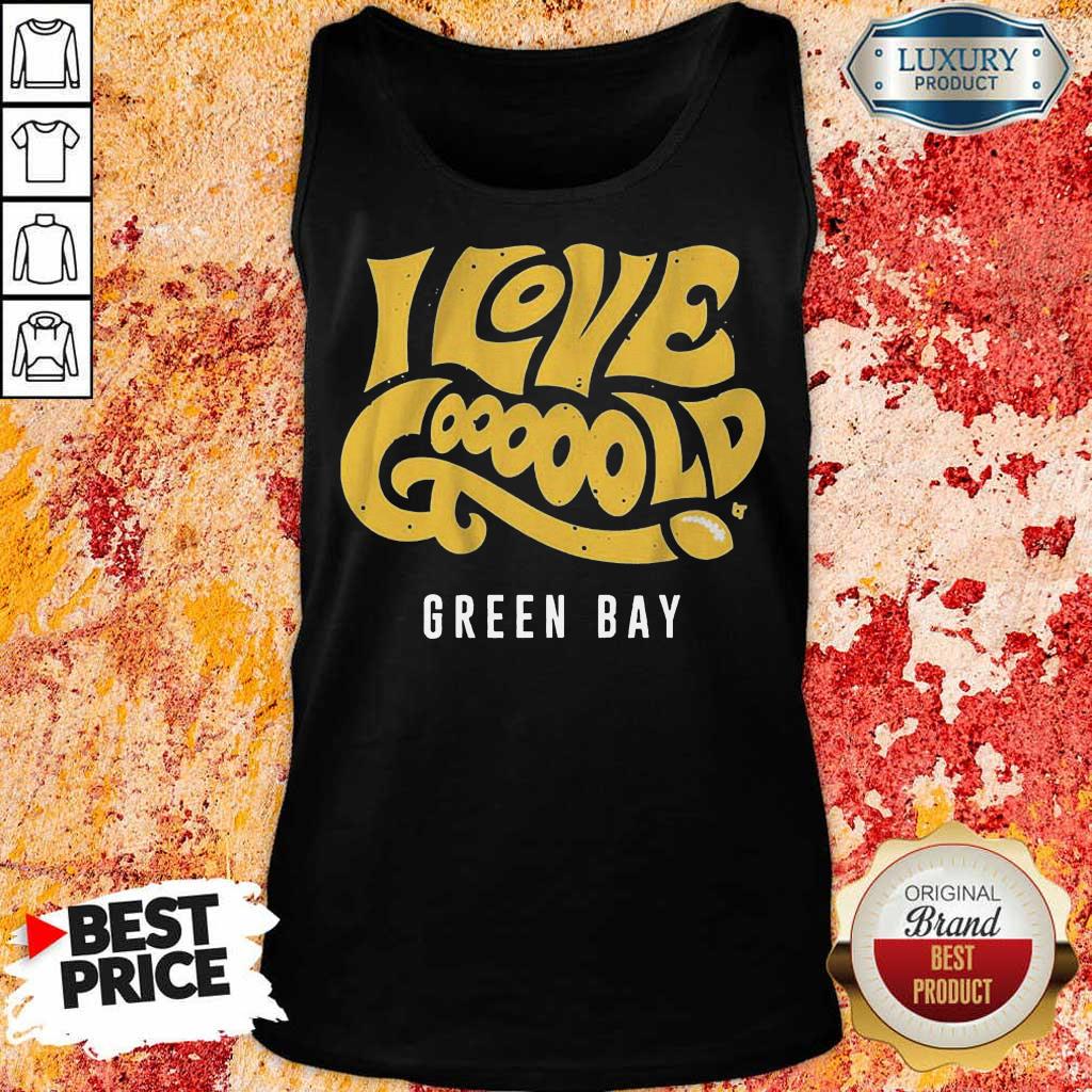 Suspicious Love Gooooold Green Bay Football 3 Shirt