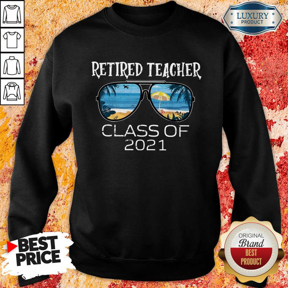 Top Retired Teacher Class Off 2021 Shirt