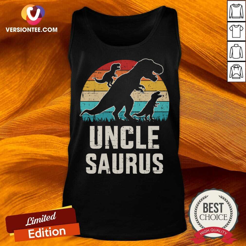 Unclesaurus Vintage Dinosaur For Uncle And Father's Day Shirt