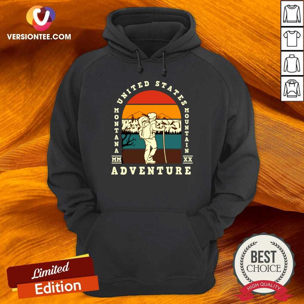 United States Montana Adventure Vintage Shirt