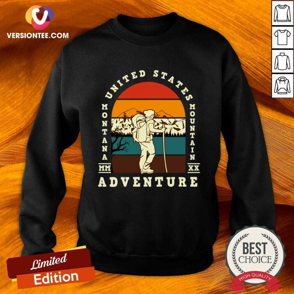 United States Montana Adventure Vintage Shirt