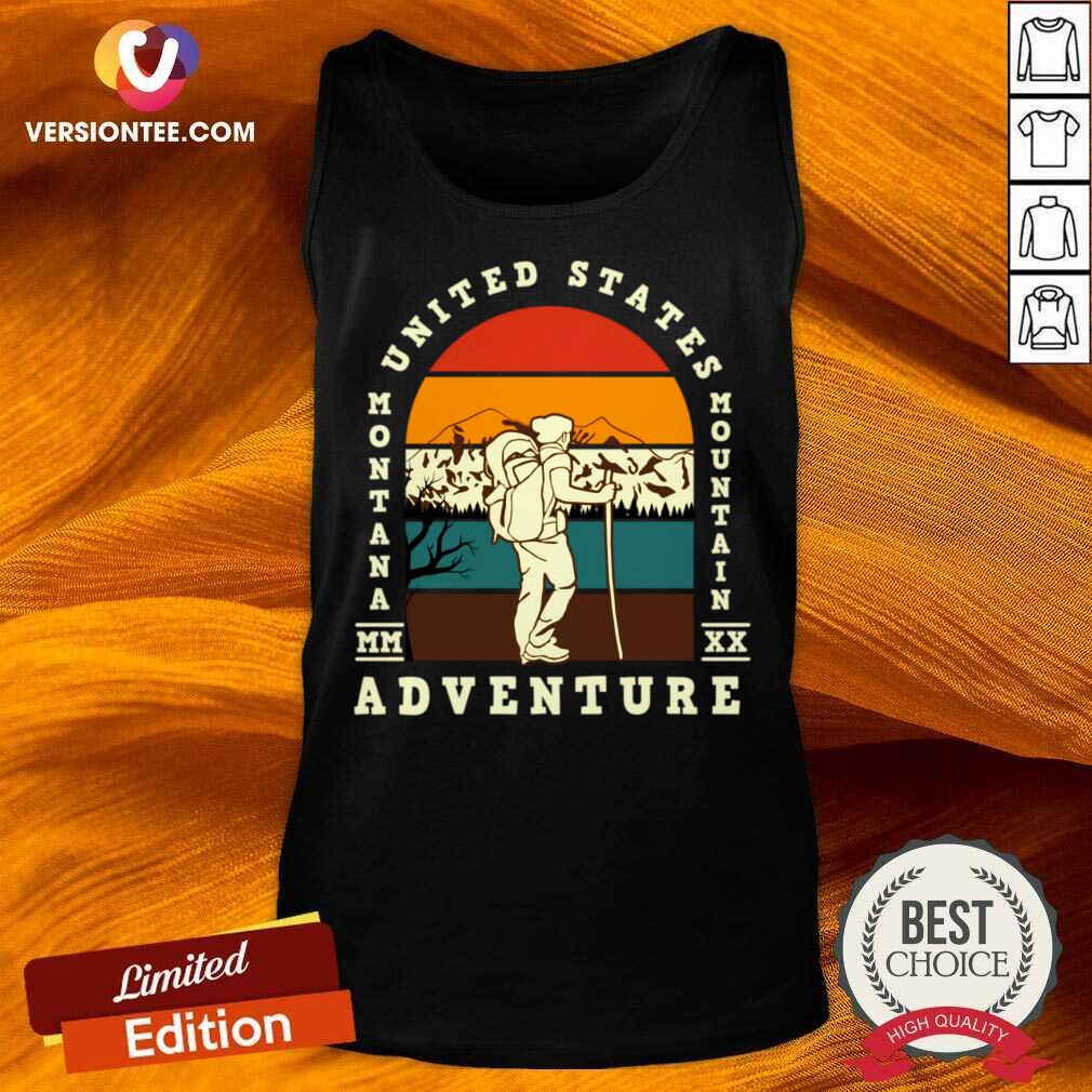 United States Montana Adventure Vintage Shirt