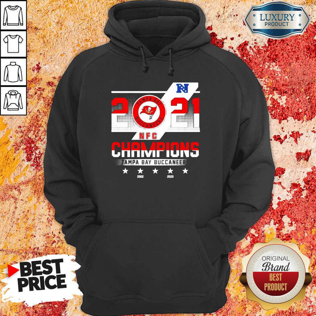 Worried 2021 NFC Chamouin Tampa Bay Buccaneers 2002 2020 Shirt