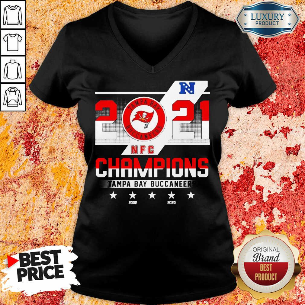Worried 2021 NFC Chamouin Tampa Bay Buccaneers 2002 2020 Shirt