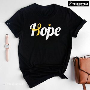 Hope Childhood Cancer Awareness T-Shirt