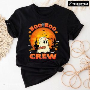 Boo Boo Crew Halloween Nurse T-Shirt