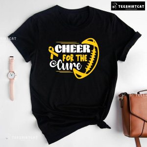 Cheer For The Cure Childhood Cancer Awareness T-Shirt