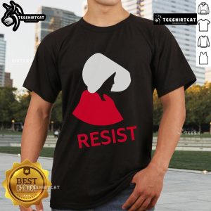 Official Resist T-Shirt featuring bold graphic design, perfect for expressing your support and activism.