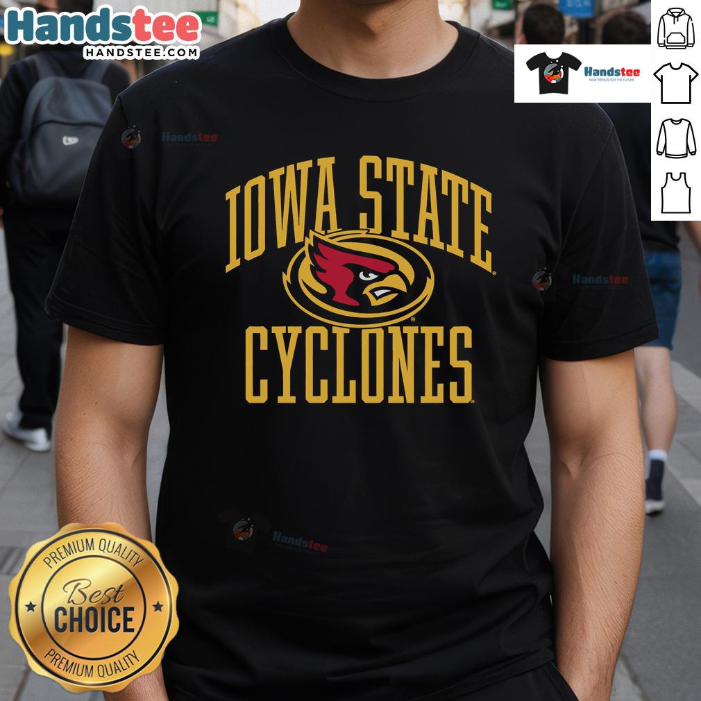 Nice Iowa State Cyclones Arch T Shirt Nice Iowa State Cyclones Arch T-Shirt featuring bold team colors and logo, perfect for fans and sports enthusiasts.