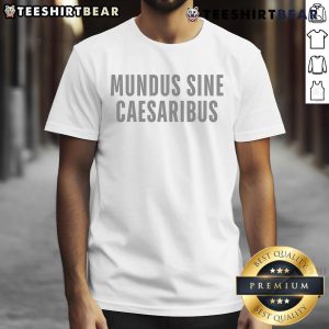 Top Mundus Sine Caesaribus Graber Message Open Network T-Shirt featuring a unique graphic design, perfect for casual wear.