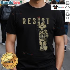 Good Vintage Smokey The Resist Bear T-Shirt featuring a classic design with Smokey Bear in a retro style.
