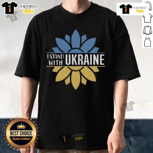 Alt Text: Nice Zelensky Ukraine Support T-Shirt featuring 'I Stand With Ukraine' slogan, showcasing solidarity with Ukraine.