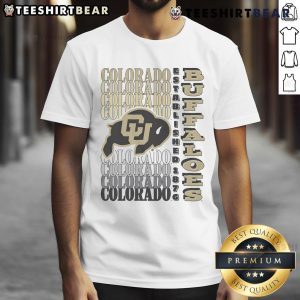 Good Colorado Buffaloes Gradient Wordmark T-Shirt featuring vibrant colors and stylish design for fans and athletes.