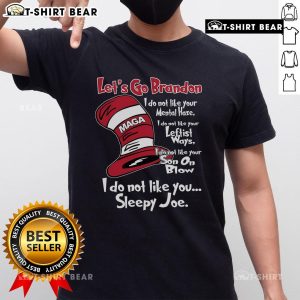 Good Let's Go Brandon MAGA T-Shirt featuring bold lettering and patriotic colors, perfect for political rallies and events.