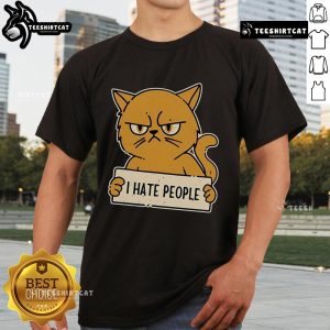 Alt Text: Nice Purrfect Mood For Antisocial Days T-Shirt with a cute cat graphic, perfect for introverts and cozy days.