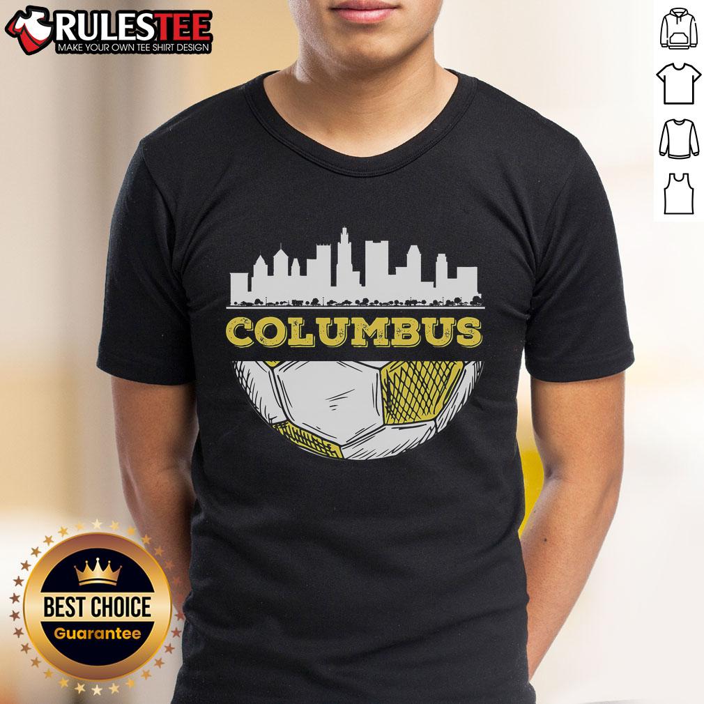 Awesome Columbus Skyline Columbus Soccer Lover T Shirt Awesome Columbus Skyline Soccer Lover T-Shirt featuring iconic Columbus cityscape and soccer graphics for fans.